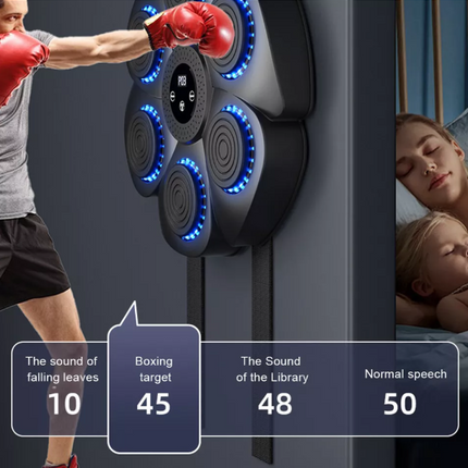 Dynamic Boxing Pad | Interactive Punching Pad with Rhythm Guidance | Enhance Coordination and Cardio Workouts 3