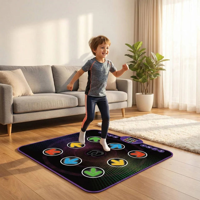 Dynamic Dance Pad | Interactive Activity Mat with Light-Up Squares | Engaging Fun for Kids Aged 3-12 1