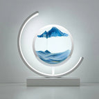 White Moon - Blue
