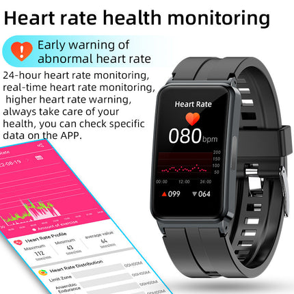 ECG Health Monitor Watch | Blood Pressure & Heart Rate Tracking | Waterproof Design for Real-Time Health Insights 7