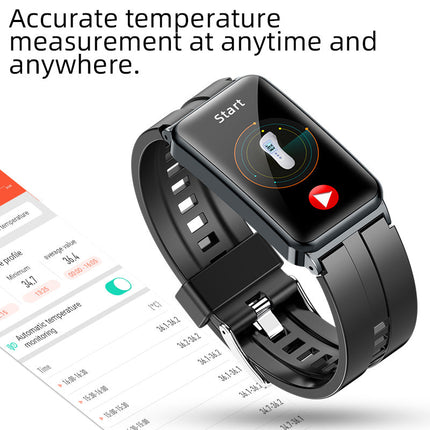 ECG Health Monitor Watch | Blood Pressure & Heart Rate Tracking | Waterproof Design for Real-Time Health Insights 8