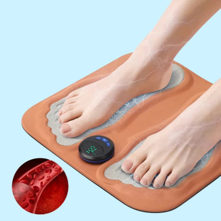 EMS Foot Stimulation Mat | Compact Design with Customizable Intensity | Versatile Foot Mat for Instant Relaxation 1