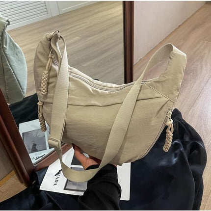EVERCARRY | Nylon Shoulder Bag with Smart Compartments | Lightweight & Water-Repellent for Everyday Use 2