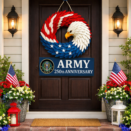 Eagle-Themed Decorative Wreath | Stunning Evergreen Design for Year-Round Display 3