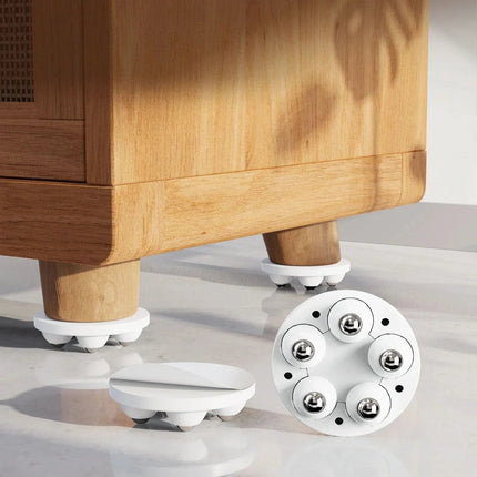 Furniture Moving Wheels Set of 4, Furniture Pads with Easy Glide Rollers