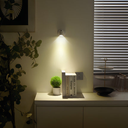 Remote Control Spotlight with 300° Rotation and Dimming | Easy Installation for Customized Lighting