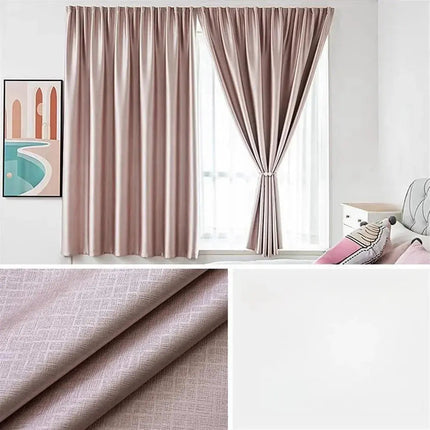 Eco-Friendly Blackout Curtains for Bedroom with Velcro Fastening | UPF100 Light Control and UV Protection 13