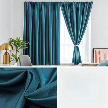 Eco-Friendly Blackout Curtains for Bedroom with Velcro Fastening | UPF100 Light Control and UV Protection 9