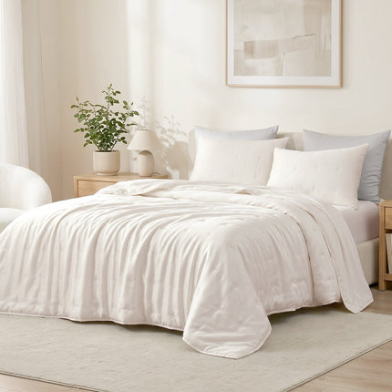 Eco-Friendly Comforter Set | Tencel Cooling Comforter with Moisture-Wicking Technology | Lightweight Design for Hot Sleepers 1