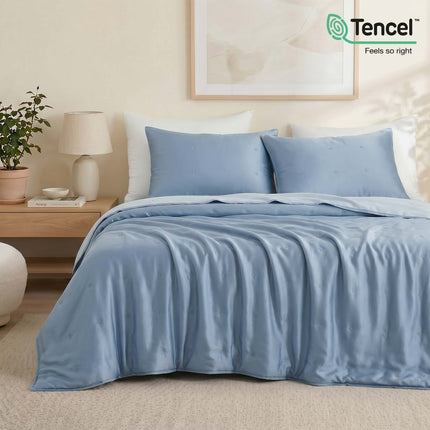 Eco-Friendly Comforter Set | Tencel Cooling Comforter with Moisture-Wicking Technology | Lightweight Design for Hot Sleepers 8