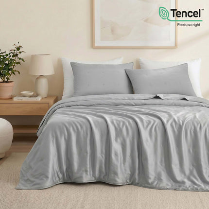 Eco-Friendly Comforter Set | Tencel Cooling Comforter with Moisture-Wicking Technology | Lightweight Design for Hot Sleepers 9