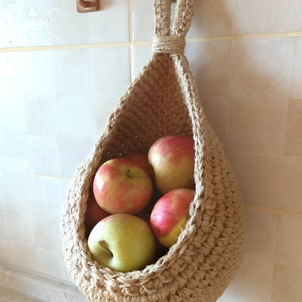 Eco-Friendly Jute Hanging Baskets | Handcrafted Storage Solution for Home 5