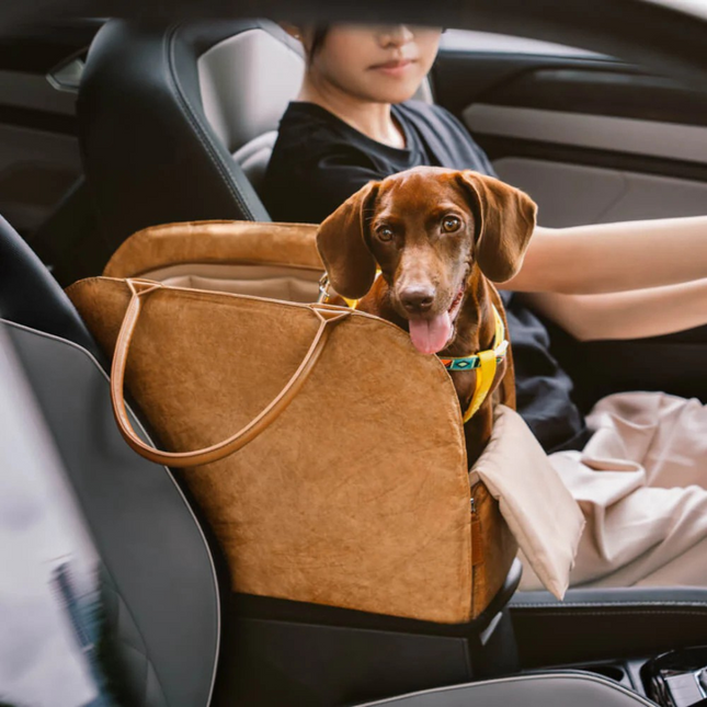 Eco-Friendly Pet Travel Bag Carrier with Expandable Space | Stylish Design for Safe Adventures 0