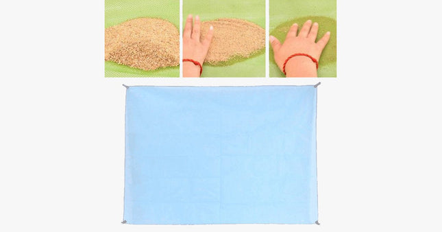 Eco-Friendly Sand-Free Mat for Beach & Travel with Compact Design | Lightweight & Durable for Outdoor Adventures 1