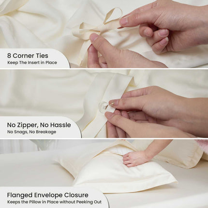 Eco-Friendly Tencel Duvet Cover Set with Cooling Technology | Lightweight & Moisture-Wicking for Comfortable Sleep 3