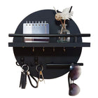 Eco-Friendly Wooden Key Holder | Stylish Wall Organizer with Hooks 0