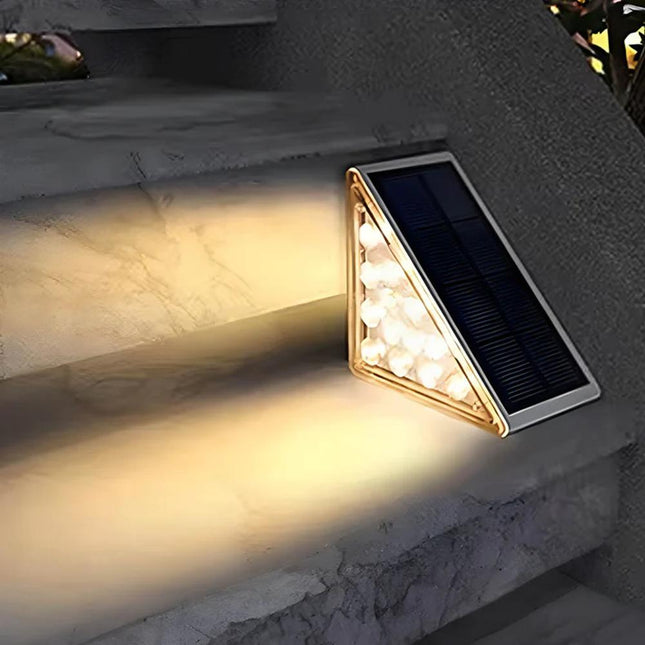 EcoBright | Solar Stair Lights with Energy-Efficient LED | Waterproof Design for Safety and Style 0