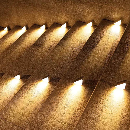 EcoBright | Solar Stair Lights with Energy-Efficient LED | Waterproof Design for Safety and Style 3