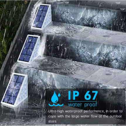 EcoBright | Solar Stair Lights with Energy-Efficient LED | Waterproof Design for Safety and Style 5
