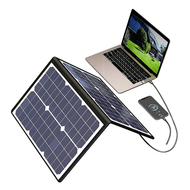EcoCharge | 1000W Foldable Solar Panel Kit with Multi-Port Charging | Durable Design for Outdoor Adventures 1