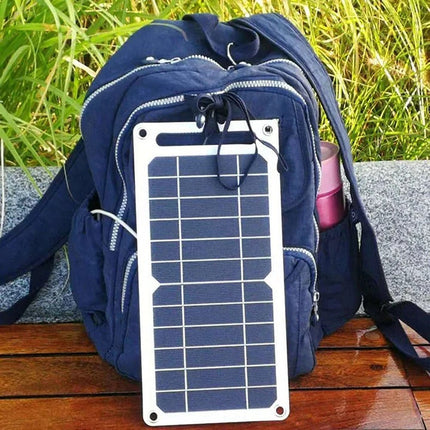 EcoCharge | Portable Solar Phone Charger with USB Output | Waterproof Design for Outdoor Adventures 0