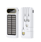 EcoCharge | Portable Solar Power Bank with 10000mAh Capacity & Digital Display | Multi-Device Charging for Outdoor Adventures 0