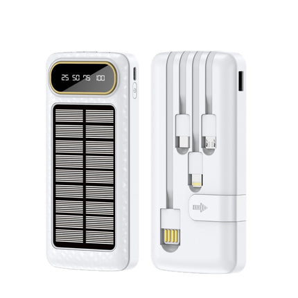 EcoCharge | Portable Solar Power Bank with 10000mAh Capacity & Digital Display | Multi-Device Charging for Outdoor Adventures 5