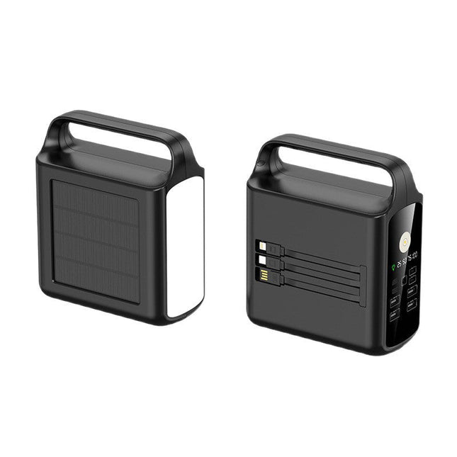 EcoCharge | Portable Solar Power Bank with High Capacity & Multi-Device Charging | Durable Design for Outdoor Adventures 1
