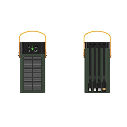EcoCharge | Portable Solar Power Bank with LED Display & Multi-Device Charging 2