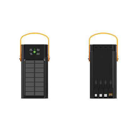 EcoCharge | Portable Solar Power Bank with LED Display & Multi-Device Charging 3