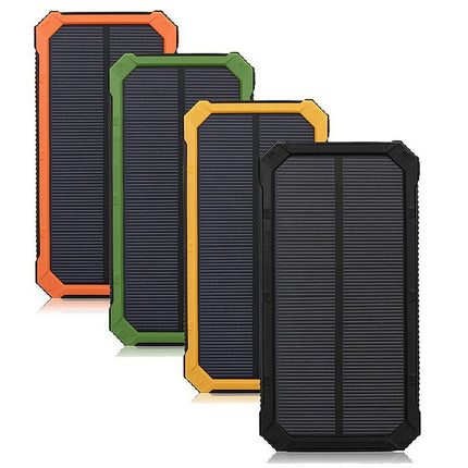 EcoCharge | Portable Solar Power Bank with LED Lamp for Outdoor Adventures 2