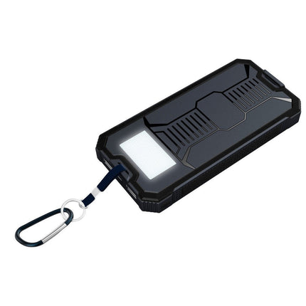 EcoCharge | Portable Solar Power Bank with LED Lamp for Outdoor Adventures 5