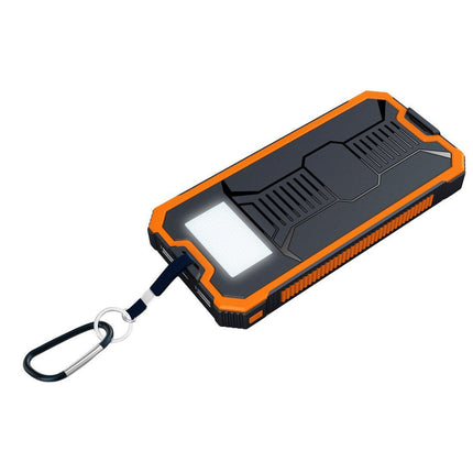 EcoCharge | Portable Solar Power Bank with LED Lamp for Outdoor Adventures 6