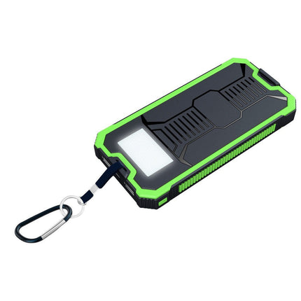 EcoCharge | Portable Solar Power Bank with LED Lamp for Outdoor Adventures 7