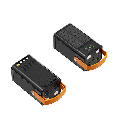 EcoCharge | Portable Solar Power Bank with Multi-Function Ports & LED Display for On-the-Go Charging 2