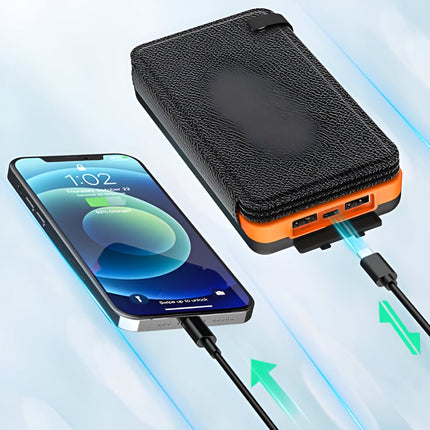EcoCharge | Solar Power Bank with Foldable Panel & Fast Charging | 25000mAh Capacity for Outdoor Adventures 3