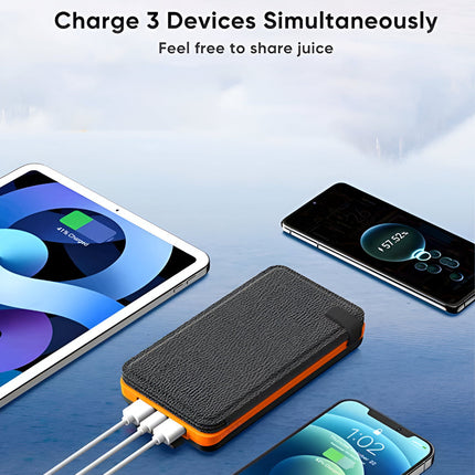 EcoCharge | Solar Power Bank with Foldable Panel & Fast Charging | 25000mAh Capacity for Outdoor Adventures 5