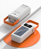 EcoCharge | Solar Power Bank with High Capacity & LCD Display | Portable Charger for Eco-Friendly On-the-Go Charging 0