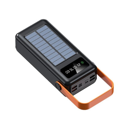 EcoCharge | Solar Power Bank with High Capacity & LCD Display | Portable Charger for Eco-Friendly On-the-Go Charging 1