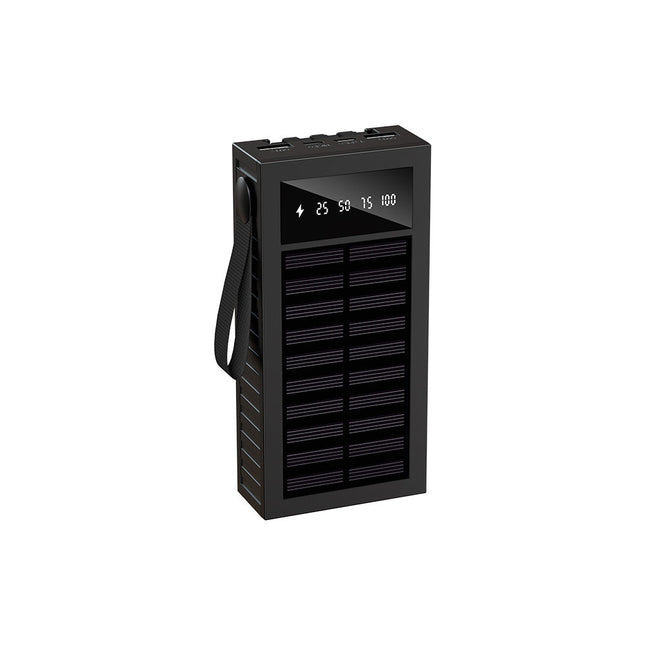 EcoCharge | Solar Power Bank with LED Indicator & Durable Design | Portable Charger for Outdoor Adventures 0