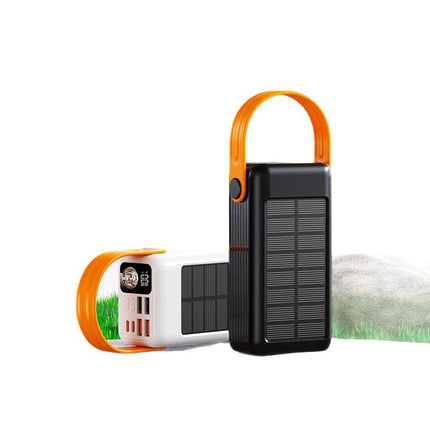 EcoCharge | Solar Power Bank with Multiple Charging Ports | Lightweight Design for Outdoor Adventures 1