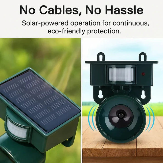 EcoGuard | Motion-Activated Bird Deterrent with Customizable Sensitivity | Effective Solution for Gardens and Patios 1