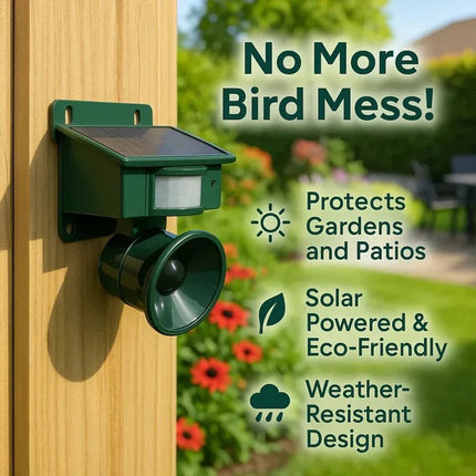 EcoGuard | Motion-Activated Bird Deterrent with Customizable Sensitivity | Effective Solution for Gardens and Patios 4