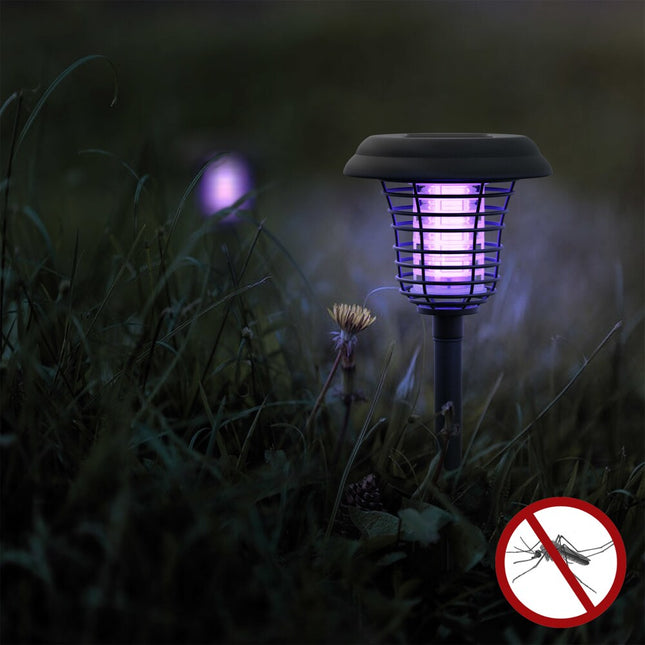 EcoGuard | Solar Mosquito Killer with LED Light & Waterproof Design | Effective Outdoor Insect Control 1