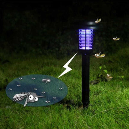 EcoGuard | Solar Mosquito Killer with LED Light & Waterproof Design | Effective Outdoor Insect Control 2