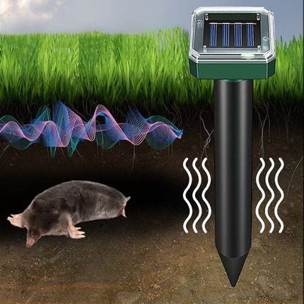 EcoGuard | Solar Ultrasonic Rodent Repellent with Variable Frequency Technology | Effective Pest Control for Outdoor Spaces 0