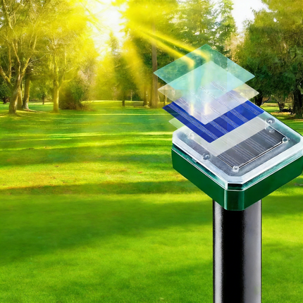EcoGuard | Solar Ultrasonic Rodent Repellent with Variable Frequency Technology | Effective Pest Control for Outdoor Spaces 1