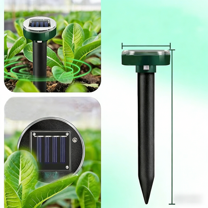 EcoGuard | Solar Ultrasonic Rodent Repellent with Variable Frequency Technology | Effective Pest Control for Outdoor Spaces 4