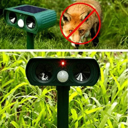 EcoGuard | Ultrasonic Cat, Squirrel & Rat Deterrent with Motion Sensor | Safe Solar-Powered Solution for Gardens and Yards 3