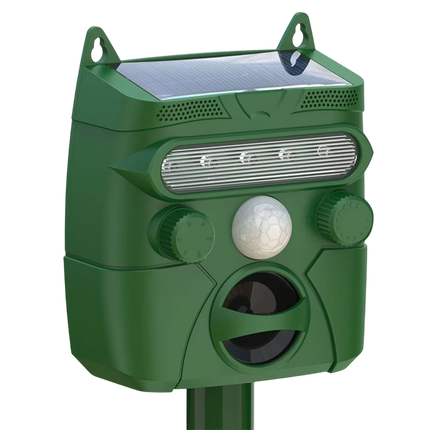 EcoGuard | Ultrasonic Cat & Bird Deterrent with Solar Power | Humane Pest Control for Gardens 1